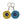 Curious Berries Fruit of the Spirit keychain/bag tag