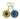Curious Berries Fruit of the Spirit keychain/bag tag